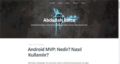 Desktop Screenshot of abdullahbalta.com